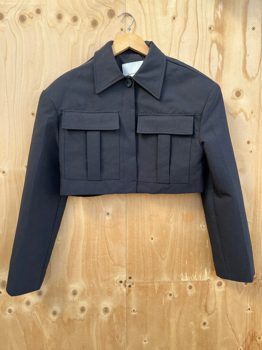 The Frankie Shop - Cropped utility jacket