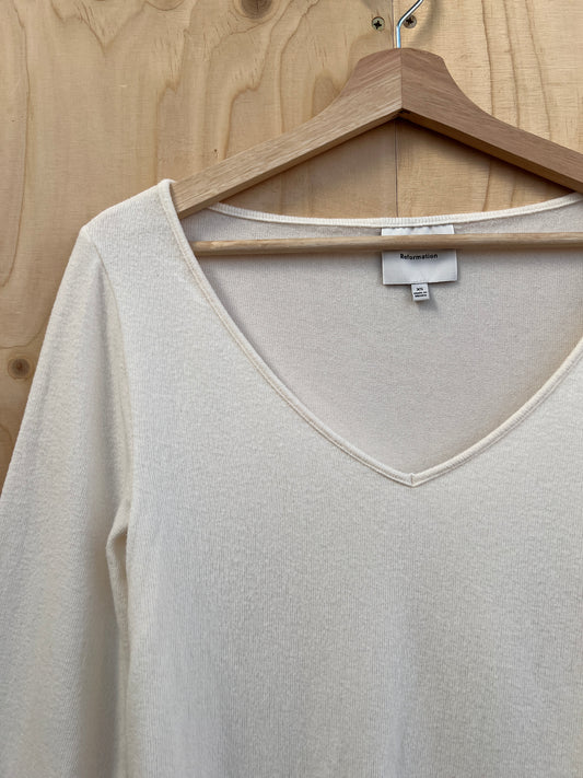Reformation - Classic V-neck jumper