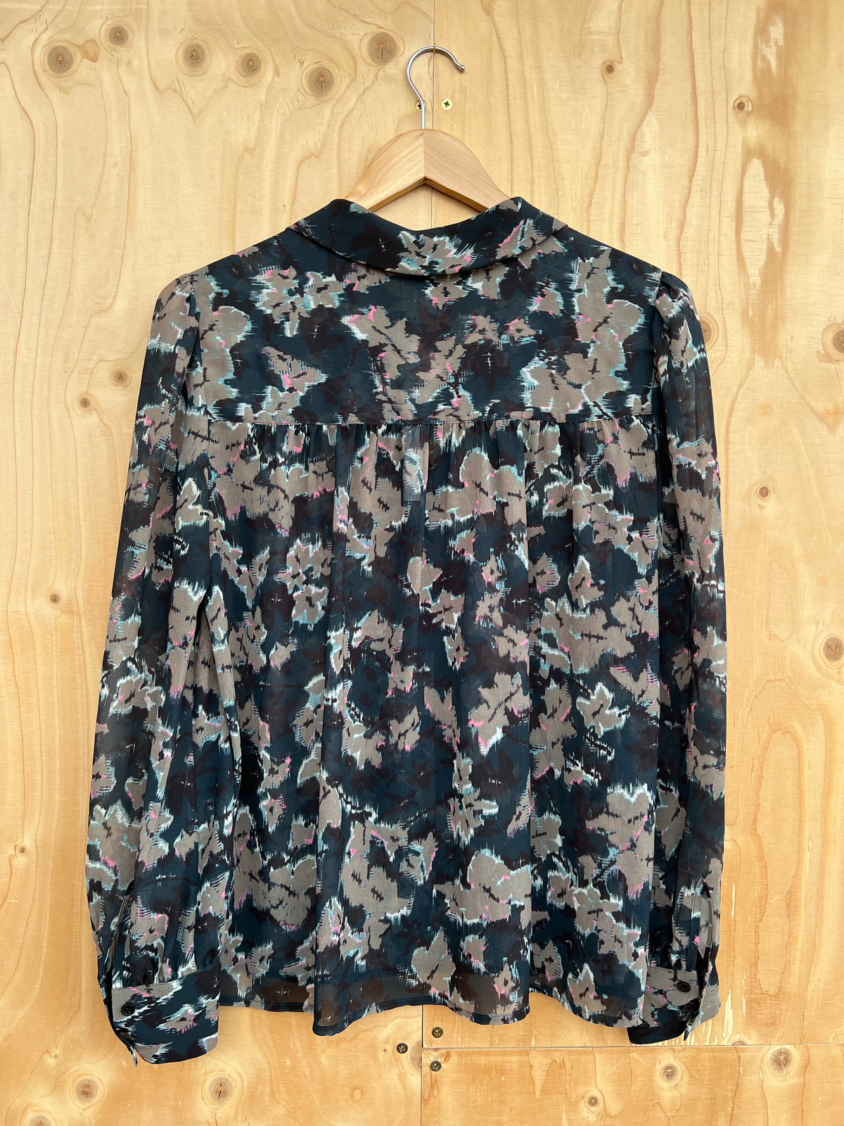 Reiss - Chiffon print blouse