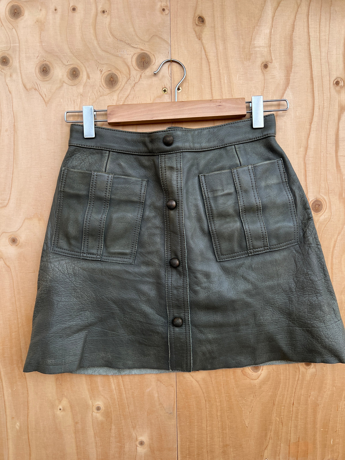 Aje - Leather skirt