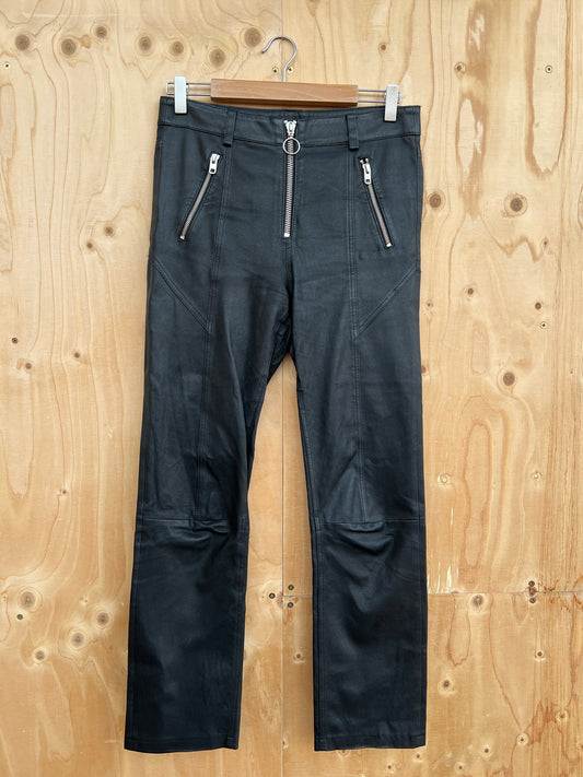 Topshop Boutique - Faux leather trousers