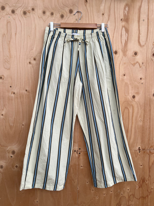 Topshop - Cotton striped trousers